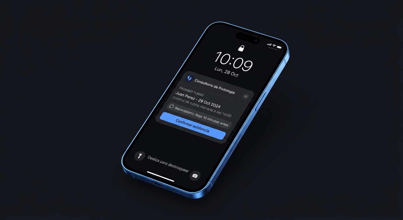 Recordatorios automáticos por email